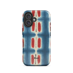 Indigo Blocks iPhone Case