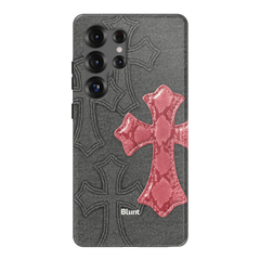 Pinkscale Cross Samsung Case