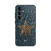 Denim Cheetah Samsung Case