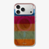 Fuzzy Sweater Stripes MagSafe® Compatible iPhone Case