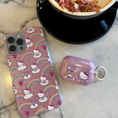 Rainbow Hello Kitty® MagSafe® Compatible iPhone Case