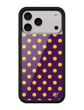 Polka Dot | Purple and Yellow iPhone Case