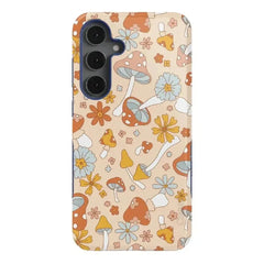 Mushroom Magic | Retro Floral Samsung Case