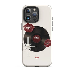 Vinyl Kiss iPhone Case