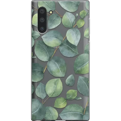 Leaf Me Alone | Green Floral Print Samsung Case