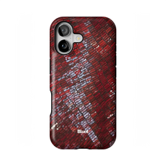 Crimson Scale iPhone Case