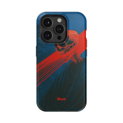 Crimson Slash iPhone Case