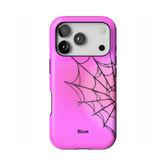 Pink Web iPhone Case