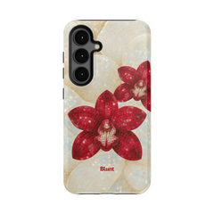 Crimson Orchid Samsung Case