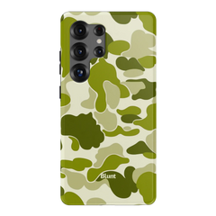 Lime Camo Samsung Case