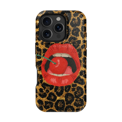 Cherry Lips iPhone Case