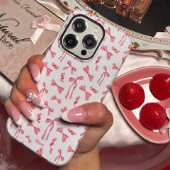 Pink Bow iPhone Case