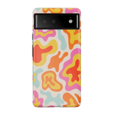 Tropical Color Splash | Abstract Retro Google Pixel Case