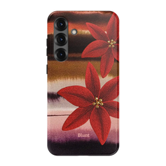 Crimson Bloom Samsung Case