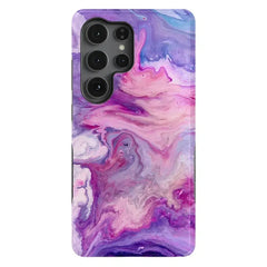 Tie Dying Over You | Purple Marble Samsung Case