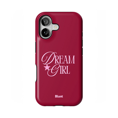 Dream Girl Maroon iPhone Case