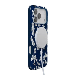 Floral Forest | Navy Cherry Blossom Floral Case