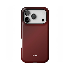 Oxblood iPhone Case