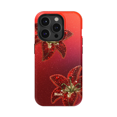 Scarlet Petals iPhone Case