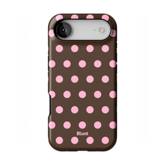 Chocolate Polka iPhone Case