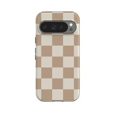 Fit Check | Neutral Checkerboard Google Pixel Case
