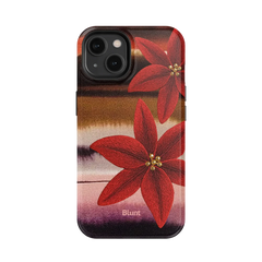 Crimson Bloom iPhone Case