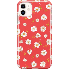 Daisy Daydream | Red Coral Floral Case
