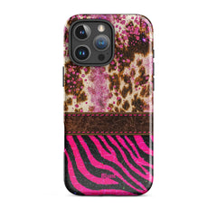 Neon Safari iPhone Case