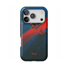 Crimson Slash iPhone Case