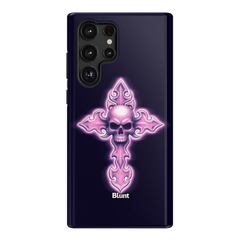 Neon Cross Samsung Case