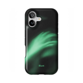 Crimson Wave iPhone Case