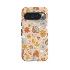 Mushroom Magic | Retro Floral Google Pixel Case
