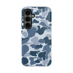 Bluish Camo Samsung Case