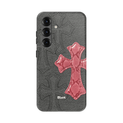 Pinkscale Cross Samsung Case