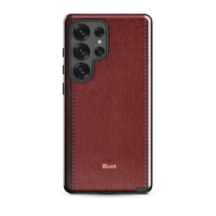 Crimson Hide Samsung Case