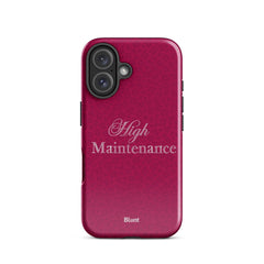 High Maintenance iPhone Case