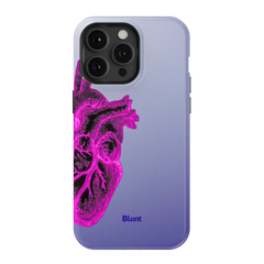 Anatomy Heart Pink iPhone Case
