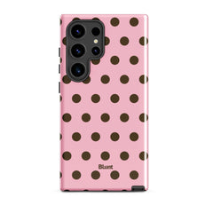 Blush Polka Samsung Case