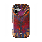 Molten Veins iPhone Case