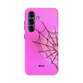 Pink Web Samsung Case