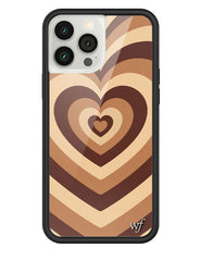 Latte Love | Brown iPhone Case