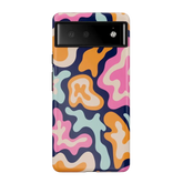 Midnight Color Splash | Abstract Retro Google Pixel Case