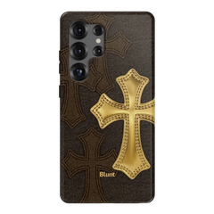 Gold Cross Samsung Case