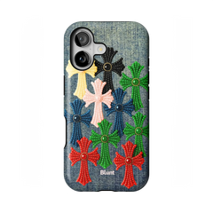 Cross Stitch iPhone Case