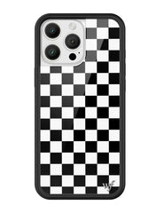 Checkers | Black iPhone Case
