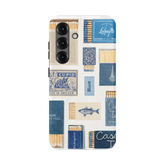 Teal flame Samsung Case