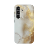 Ivory Marble Samsung Case