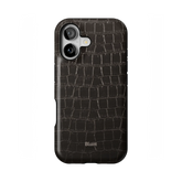 Onyx Croc iPhone Case