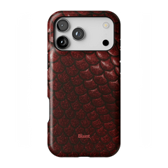 Crimson Depth iPhone Case