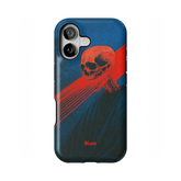 Crimson Slash iPhone Case